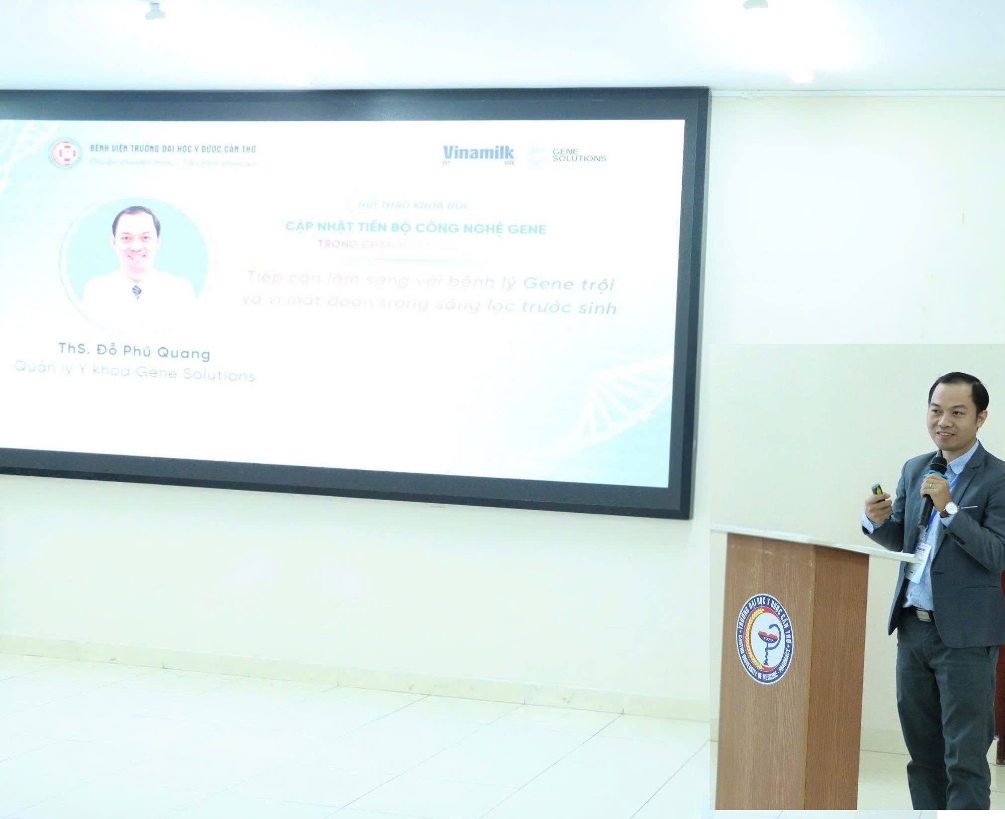 “Cập nhật tiến bộ công nghệ Gene trong chẩn đoán trước sinh": nhiều thông tin giá trị được chia sẻ tại hội thảo khoa học do Bệnh viện Trường Đại học Y Dược Cần Thơ tổ chức